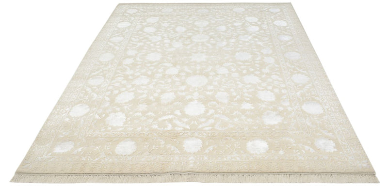 Oosters Tapijt - 253 x 207 cm - licht beige