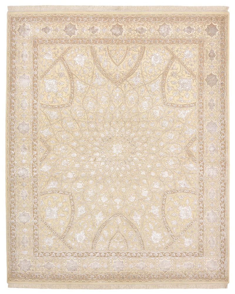 Oosters Tapijt - 252 x 207 cm - donker beige