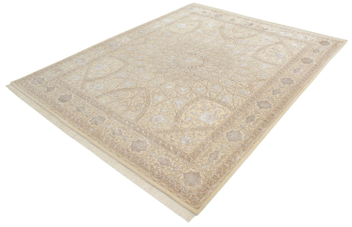 Oosters Tapijt - 252 x 207 cm - donker beige
