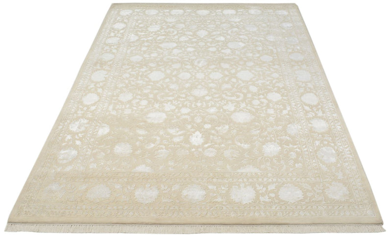 Oosters Tapijt - 286 x 218 cm - licht beige