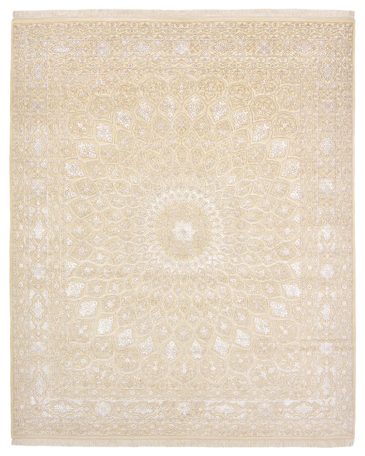 Oosters Tapijt - 249 x 206 cm - donker beige
