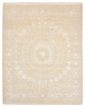 Oosters Tapijt - 249 x 206 cm - donker beige