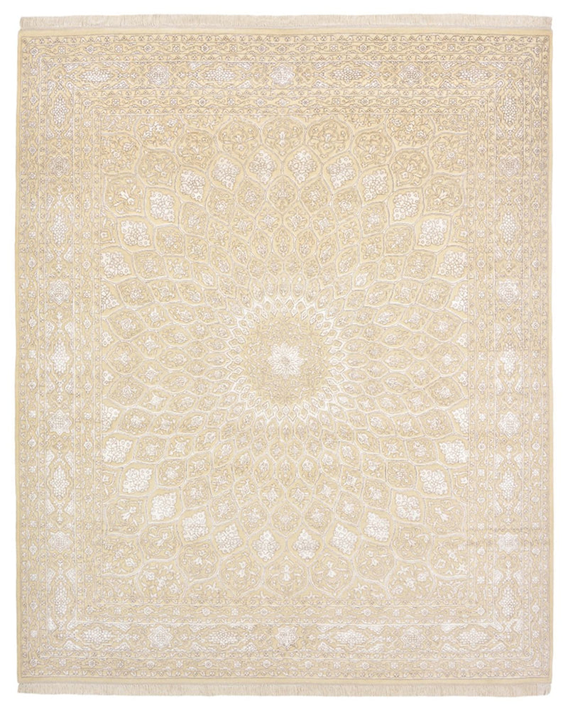 Oosters Tapijt - 249 x 206 cm - donker beige