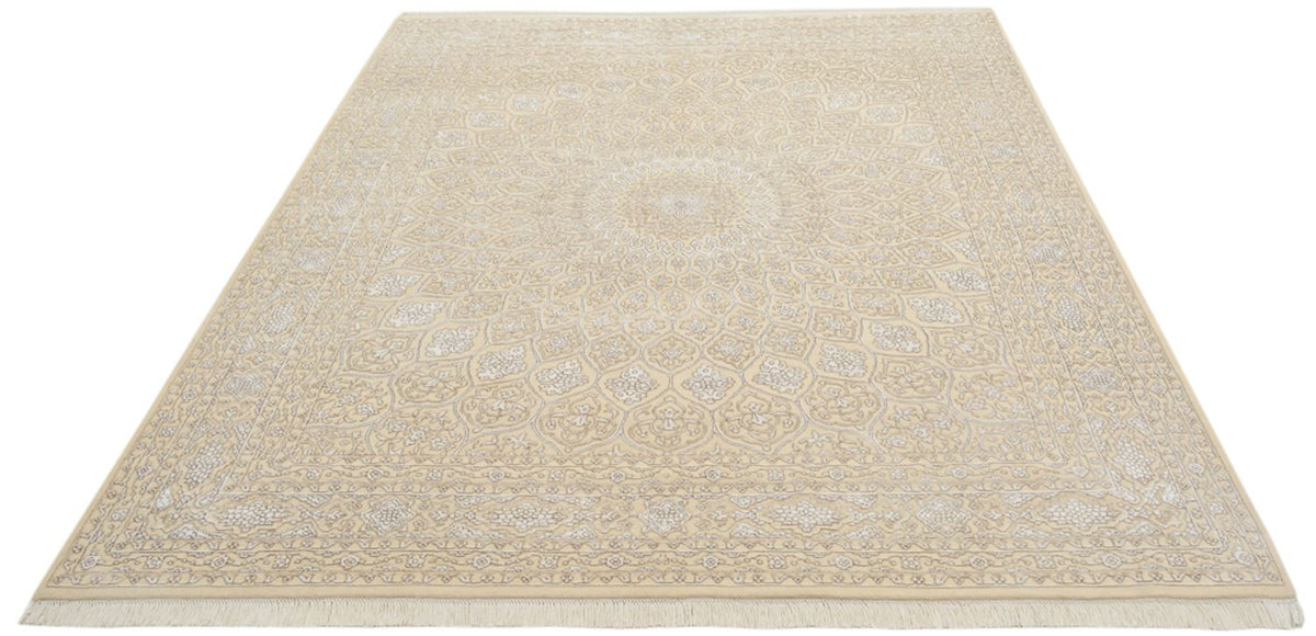 Oosters Tapijt - 249 x 206 cm - donker beige