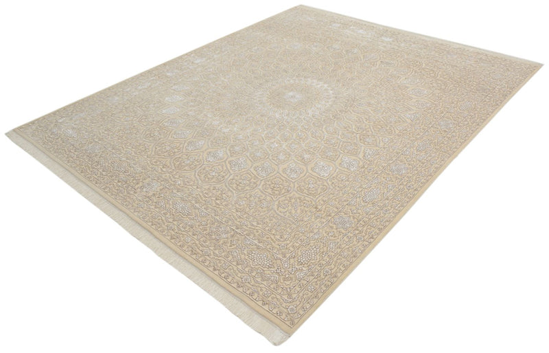 Oosters Tapijt - 249 x 206 cm - donker beige