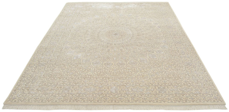 Oosters Tapijt - 247 x 204 cm - donker beige