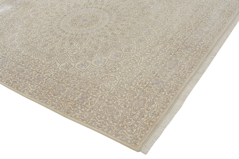Oosters Tapijt - 247 x 204 cm - donker beige