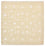 Oosters Tapijt vierkant  - 204 x 202 cm - licht beige