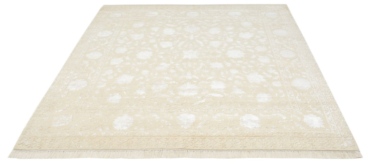 Oosters Tapijt vierkant  - 204 x 202 cm - licht beige