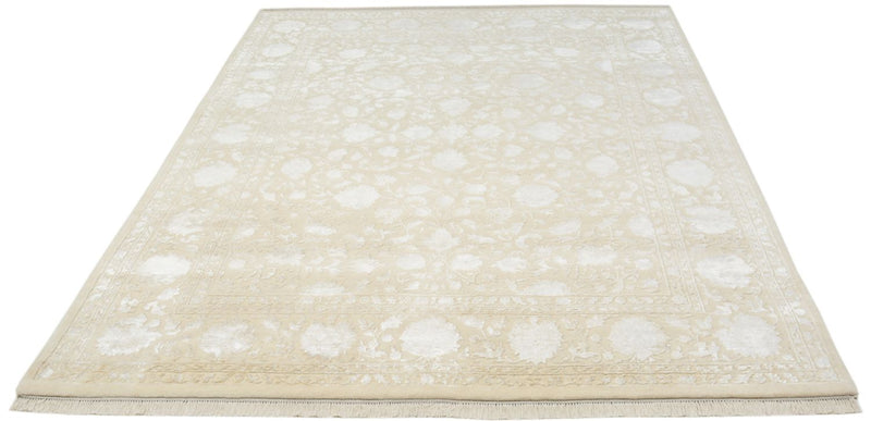 Oosters Tapijt - 251 x 198 cm - donker beige
