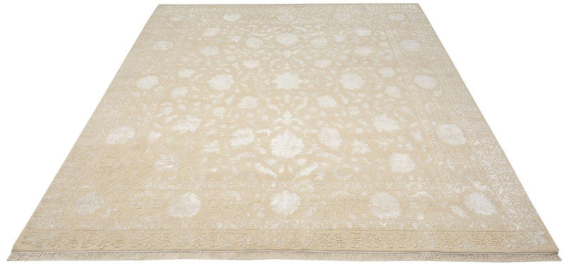Oosters Tapijt vierkant  - 309 x 301 cm - licht beige