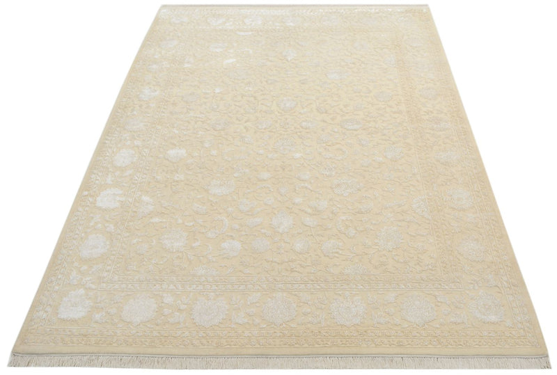 Oosters Tapijt - 288 x 221 cm - licht beige