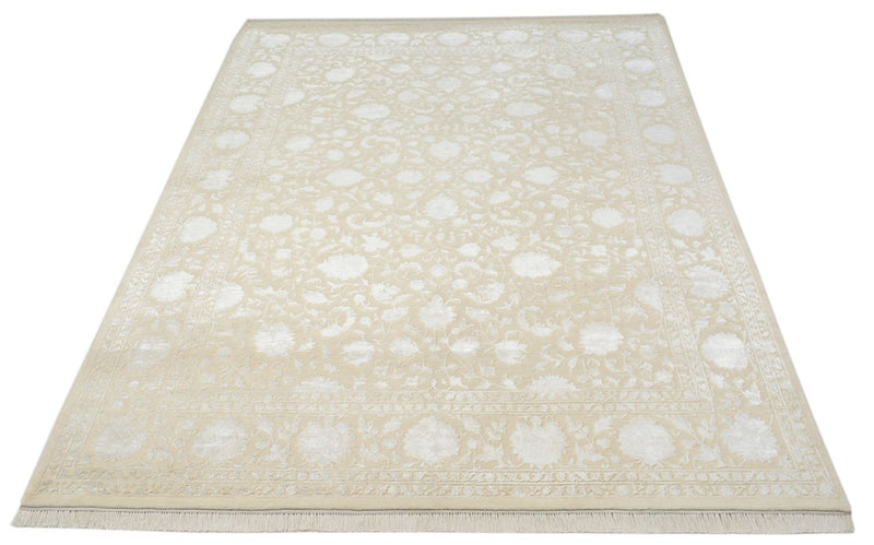 Oosters Tapijt - 288 x 221 cm - licht beige