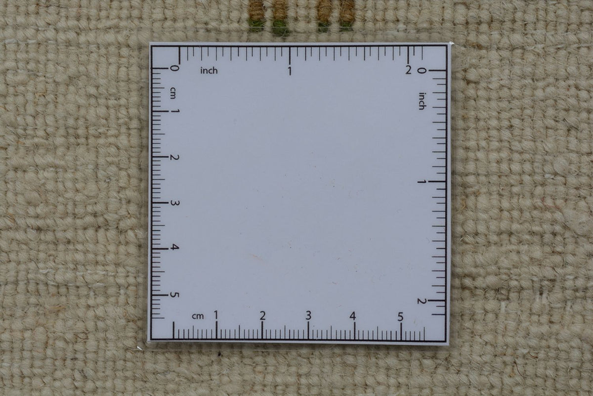 Loper Gabbeh Tapijt - Loribaft Indus - 334 x 128 cm - crème