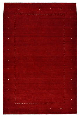 Gabbeh Tapijt - Loribaft Indus - 302 x 204 cm - rood
