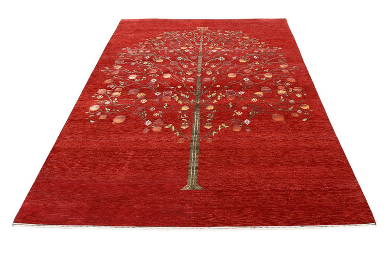 Gabbeh Tapijt - Loribaft Indus - 245 x 173 cm - rood