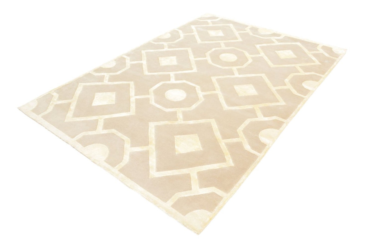 Designer tapijt - 240 x 170 cm - donker beige