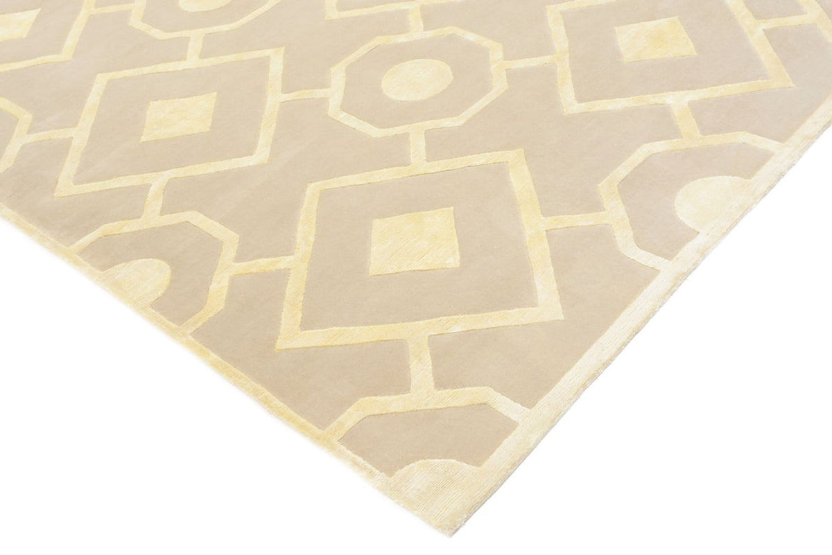 Designer tapijt - 240 x 170 cm - donker beige