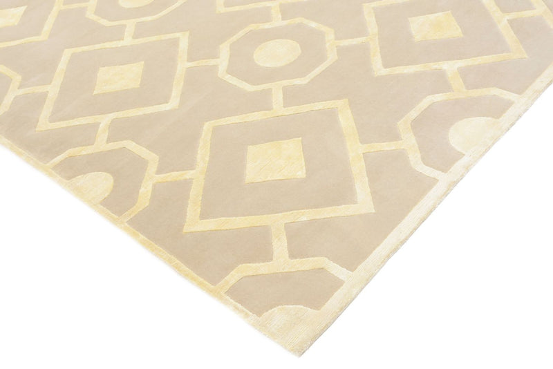 Designer tapijt - 240 x 170 cm - donker beige