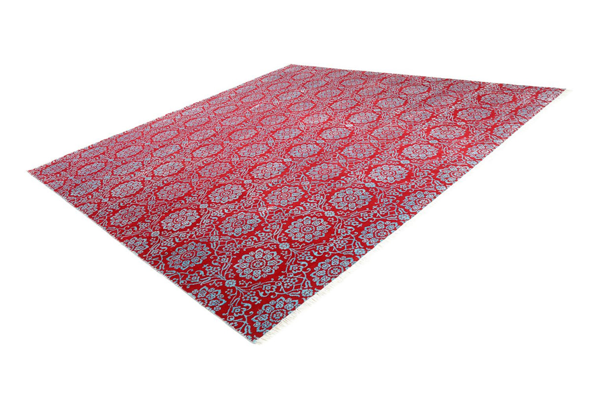 Designer tapijt vierkant  - 321 x 319 cm - licht rood