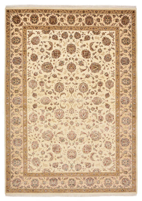 Oosters tapijt - Tabriz - 305 x 217 cm - licht beige