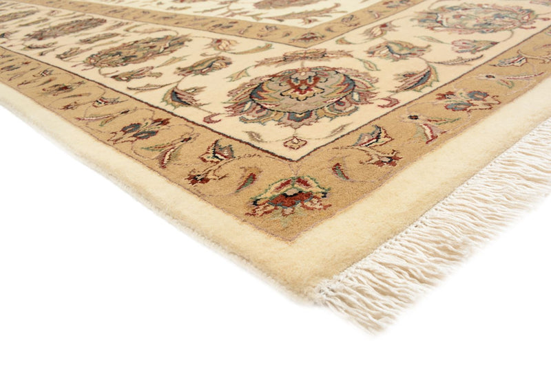 Oosters tapijt - Tabriz - 305 x 217 cm - licht beige