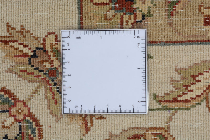 Oosters tapijt - Tabriz - 305 x 217 cm - licht beige