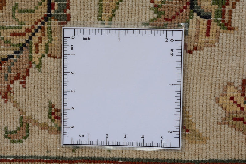 Oosters tapijt - Tabriz - 241 x 167 cm - licht beige