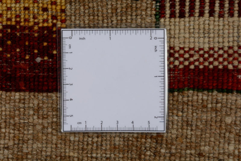 Gabbeh Tapijt - Loribaft Indus vierkant  - 203 x 201 cm - veelkleurig