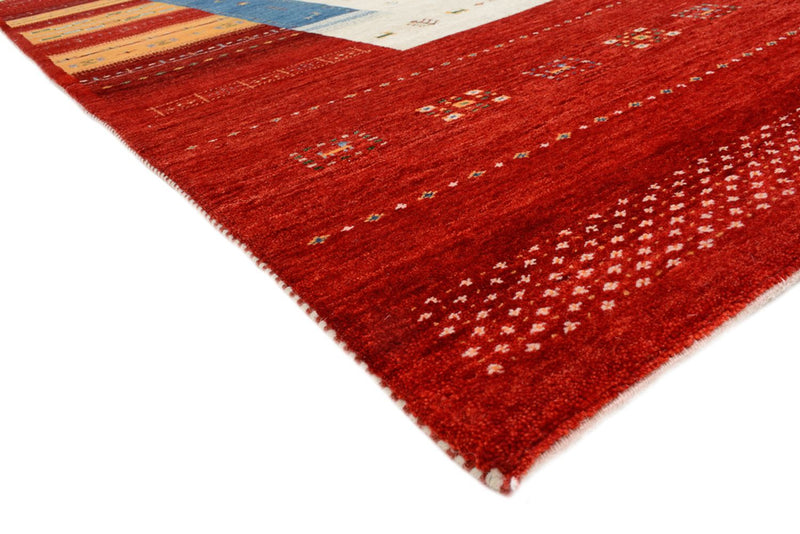 Gabbeh Tapijt - Loribaft Indus vierkant  - 251 x 248 cm - veelkleurig