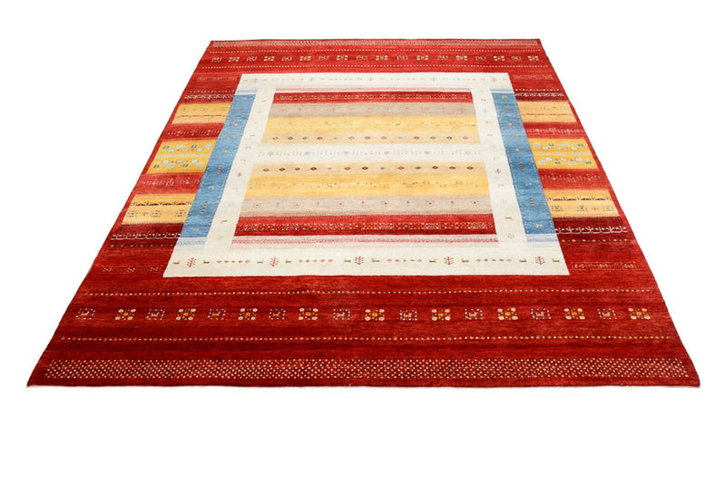 Gabbeh Tapijt - Loribaft Indus - 244 x 173 cm - veelkleurig