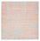 Designer tapijt vierkant  - 255 x 248 cm - oranje