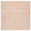 Designer tapijt vierkant  - 251 x 251 cm - oranje