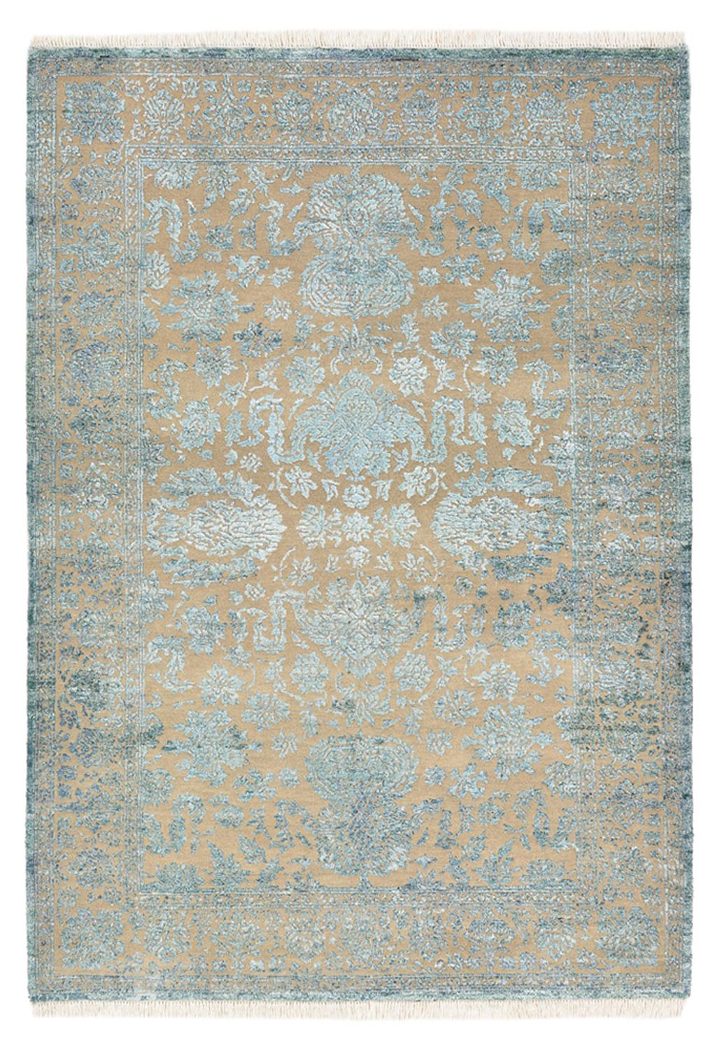 Designer tapijt - 175 x 123 cm - lichtblauw