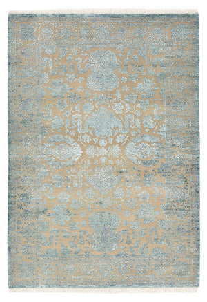 Designer tapijt - 175 x 123 cm - lichtblauw
