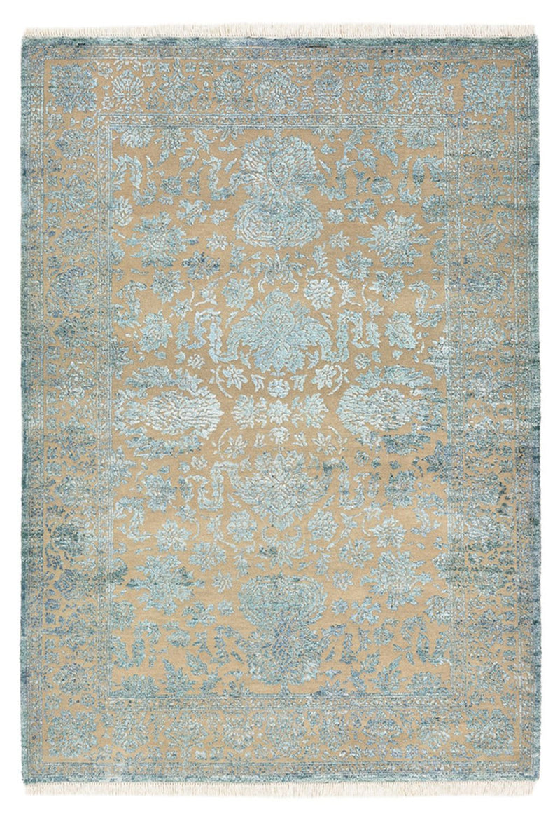 Designer tapijt - 175 x 123 cm - lichtblauw