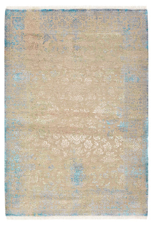 Designer tapijt - 186 x 129 cm - licht beige