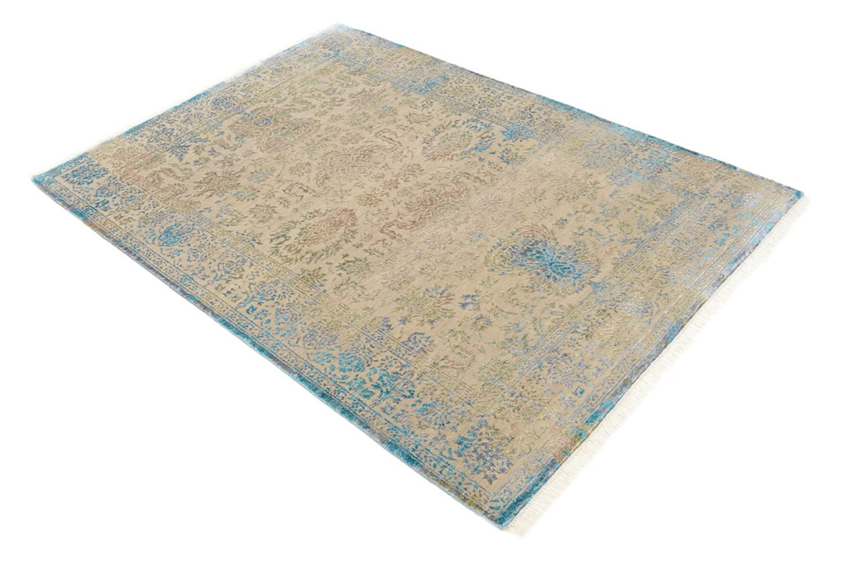 Designer tapijt - 186 x 129 cm - licht beige
