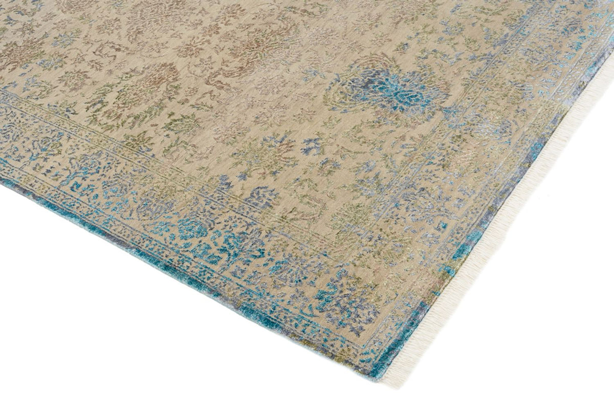 Designer tapijt - 186 x 129 cm - licht beige