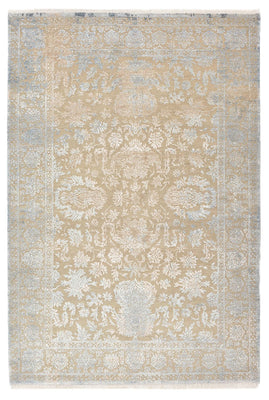 Designer tapijt - 243 x 166 cm - licht beige