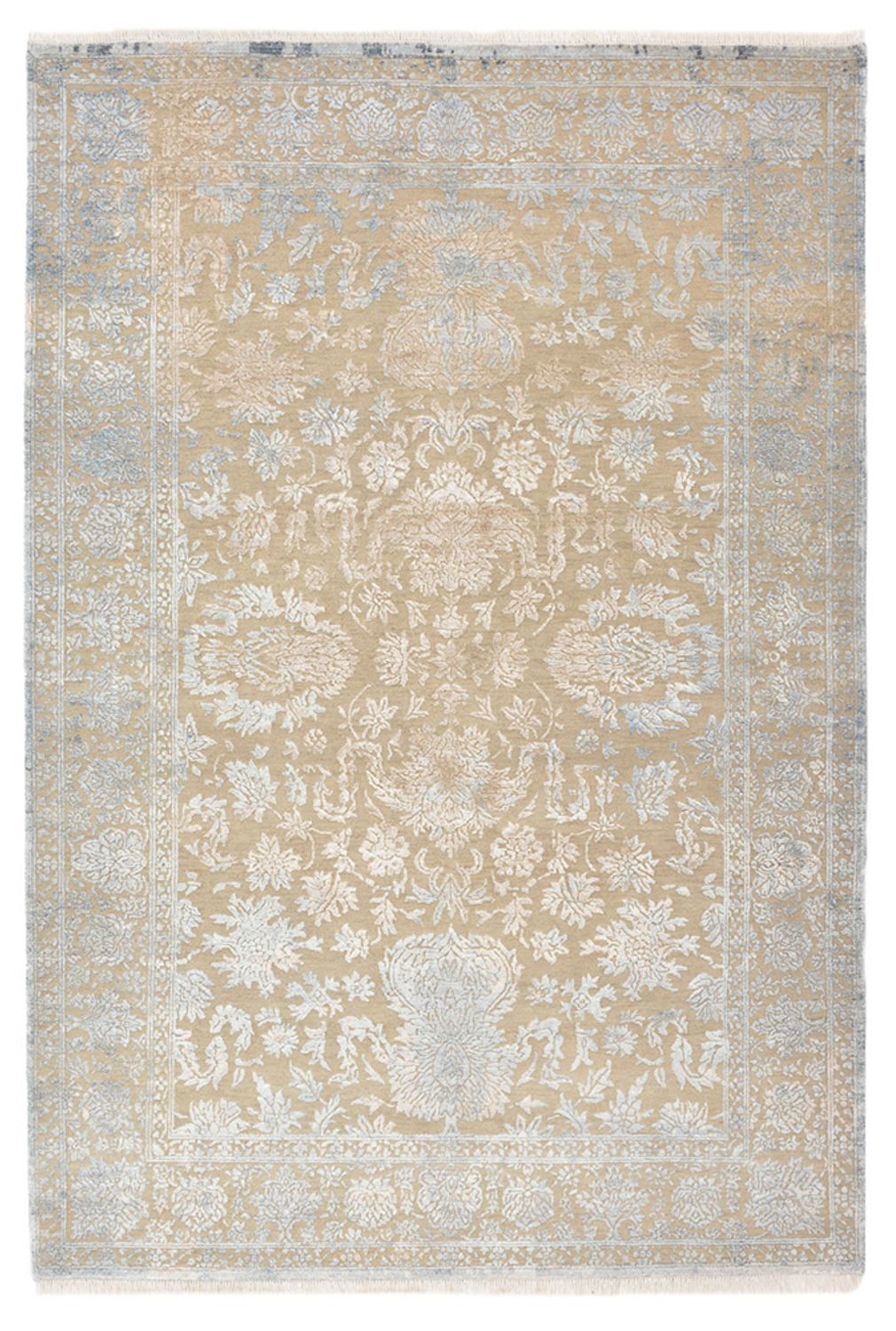 Designer tapijt - 243 x 166 cm - licht beige