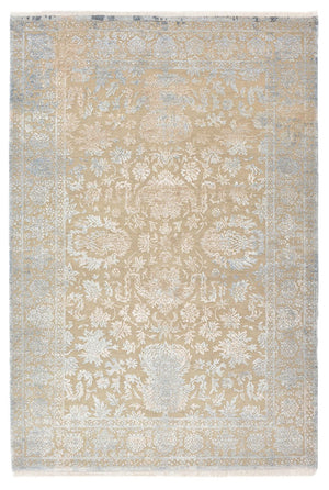 Designer tapijt - 243 x 166 cm - licht beige