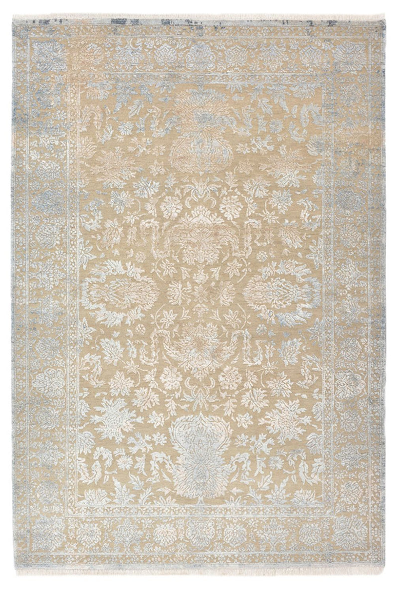 Designer tapijt - 243 x 166 cm - licht beige