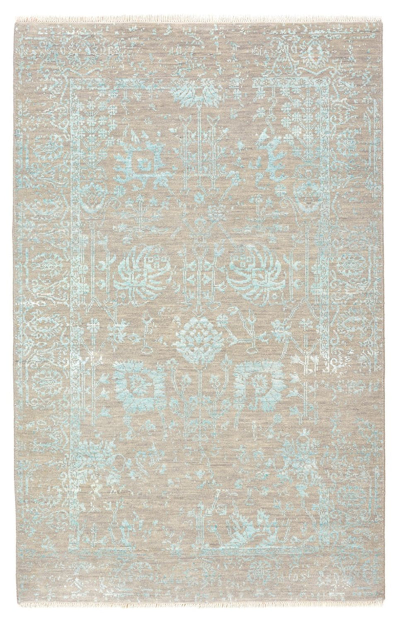 Designer tapijt - 154 x 101 cm - licht beige