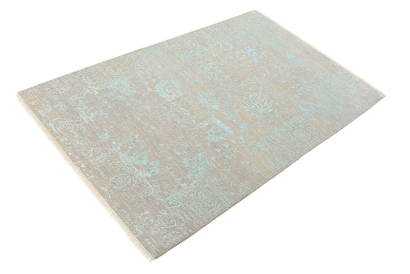 Designer tapijt - 154 x 101 cm - licht beige