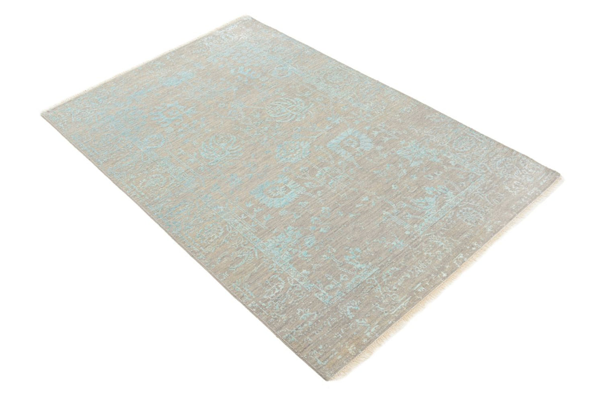 Designer tapijt - 154 x 101 cm - licht beige