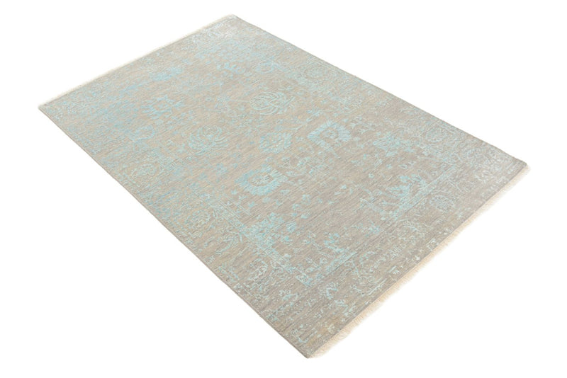 Designer tapijt - 154 x 101 cm - licht beige