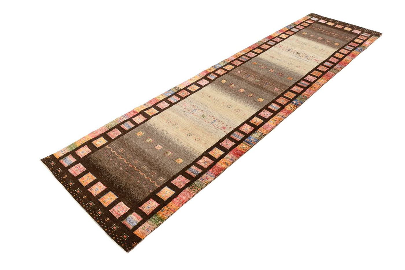 Indo Loribaft Tapijt 306x80cm - Wollen tapijt