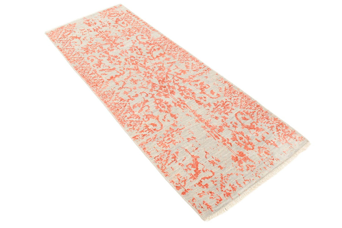 Loper Designer tapijt - 197 x 71 cm - grijs