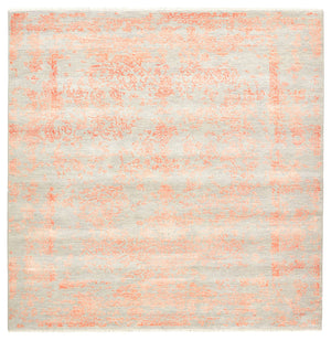 Designer tapijt vierkant  - 200 x 199 cm - lichtgrijs